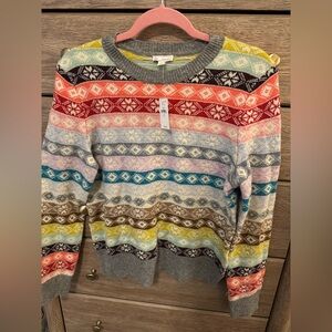 GAP fair isle sweater